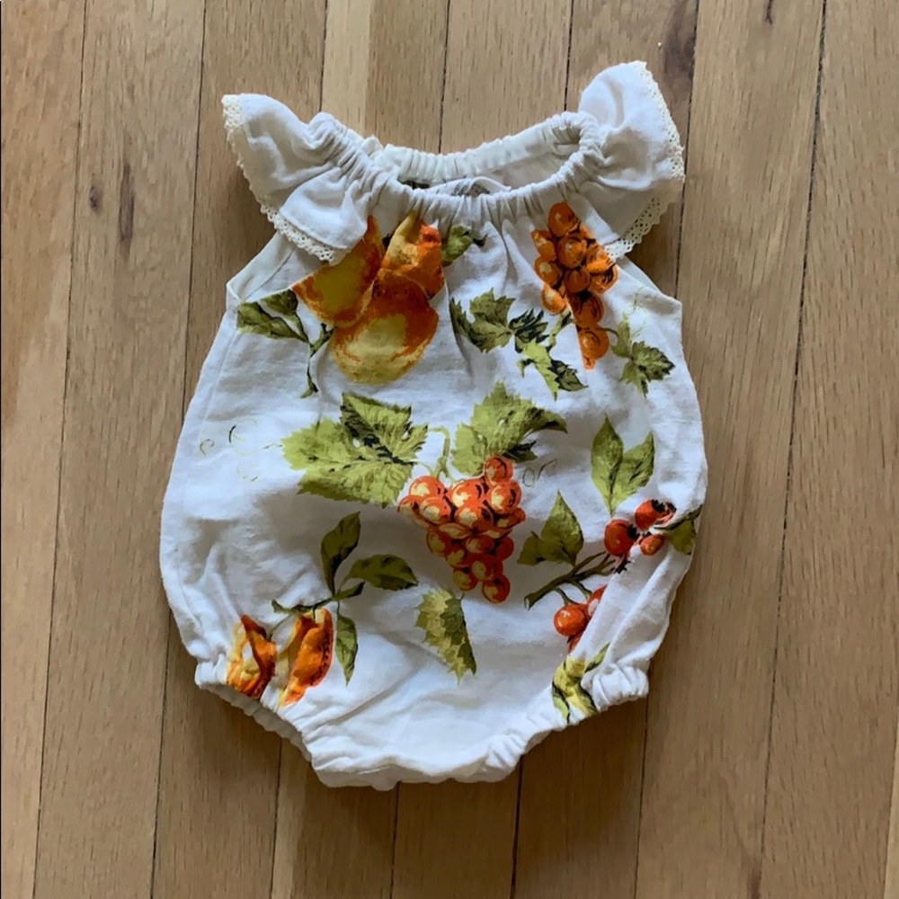 Otto & Odette adorable 0-3 month romper